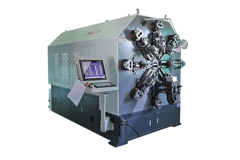 2.0-6.0mm Spring Making Machine, Computer Controlled, 12-axis, without Cam, KCT-1260WZ
                    